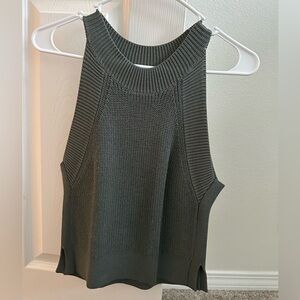 Aritzia Wilfred knit halter sweater tank